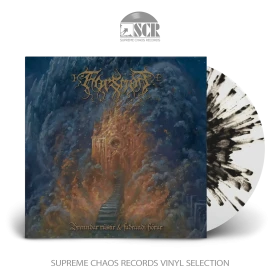 FORSMÁN · Brenndar Rústir og Fuðrandi Fjörur | CLEAR/BLACK SPLATTER LP (Black Metal Vinyl)