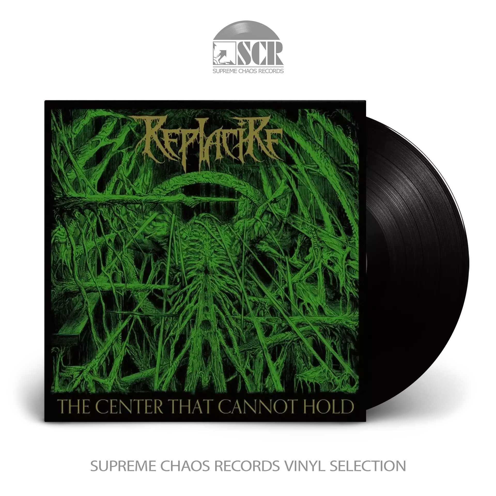 REPLACIRE · The Center That Cannot Hold | BLACK LP (Technical Death Metal Vinyl)
