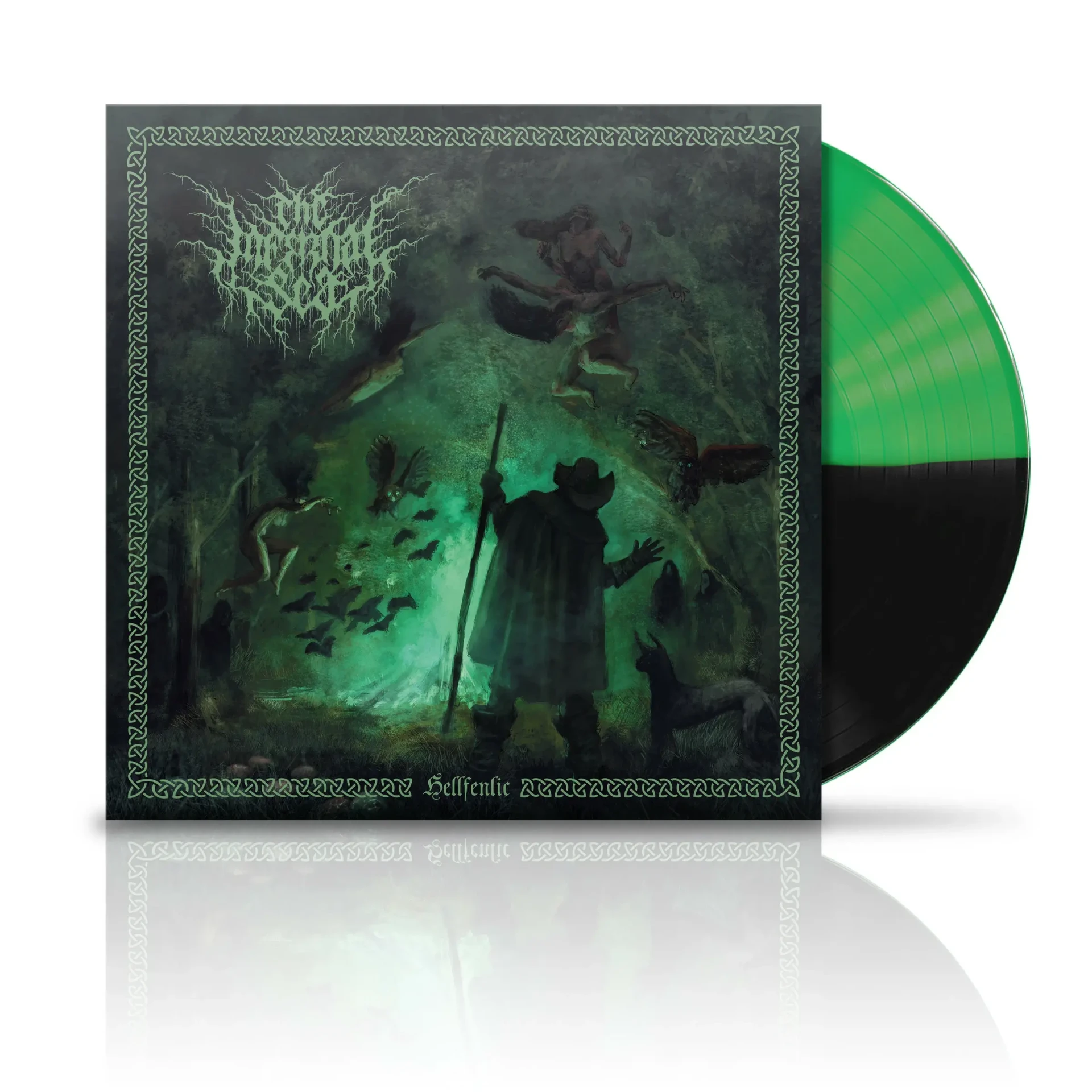 THE INFERNAL SEA · Hellfenlic | BLACK/GREEN LP (Black Metal Vinyl)