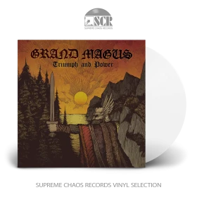 GRAND MAGUS · Triumph And Power | TRANSPARENT CRYSTAL CLEAR LP (Heavy Metal Vinyl)