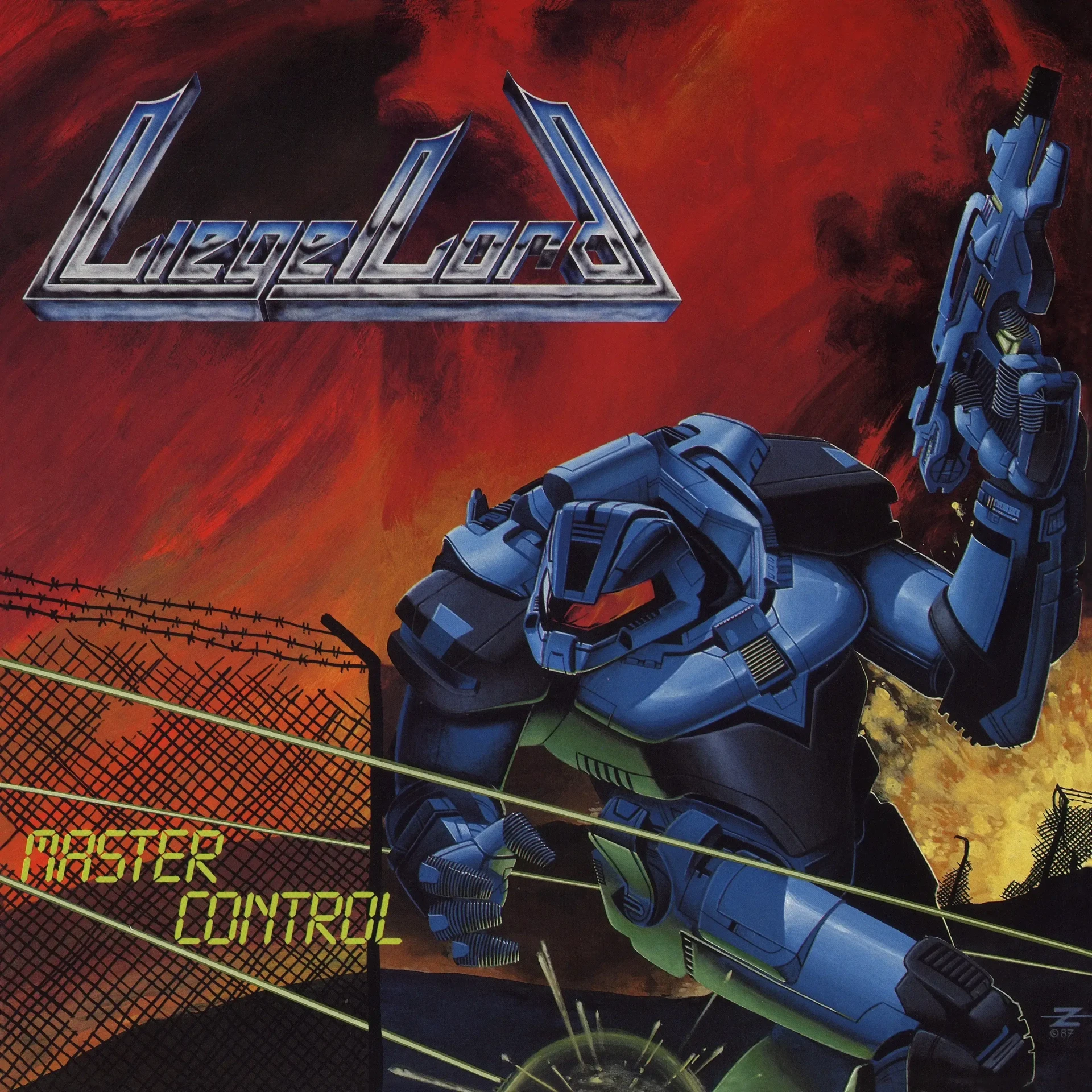 LIEGE LORD · MASTER CONTROL (35th Anniversary) | BLACK LP (Heavy Metal Vinyl)