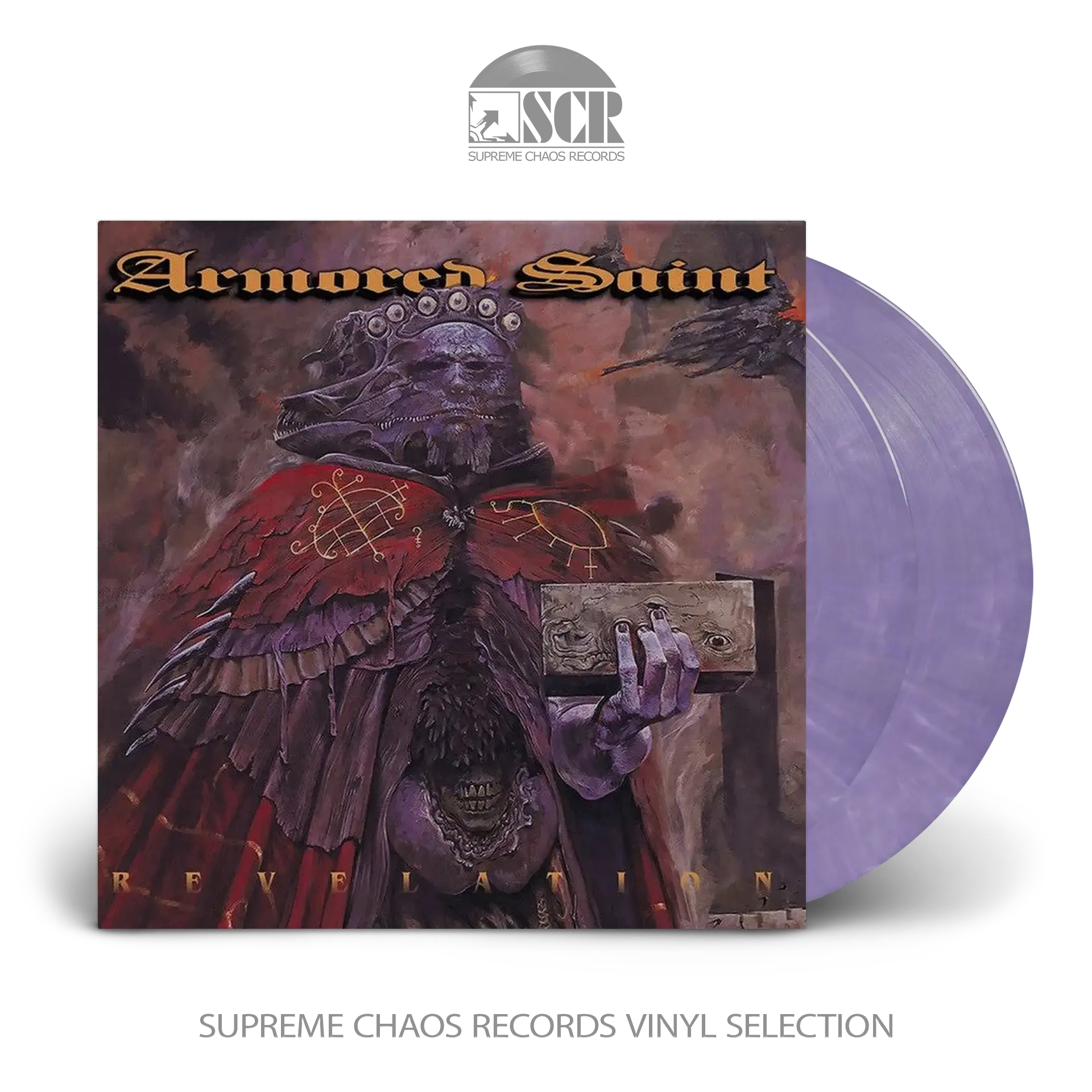 ARMORED SAINT · Revelation (Re-Issue) | CLEAR LILAC MARBLED DLP (Heavy Metal Vinyl)