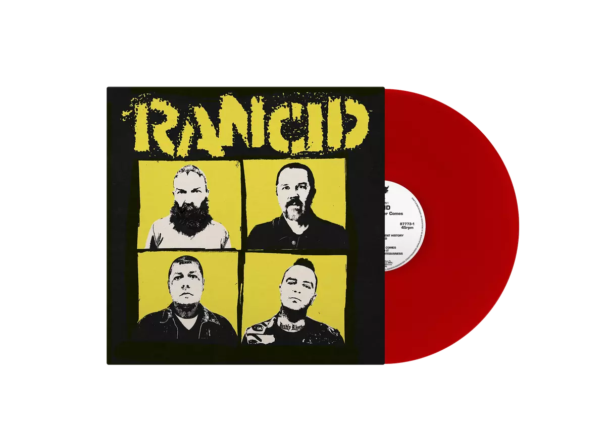 RANCID · Tomorrow Never Comes | BLOOD RED LP (Punk Rock Vinyl)