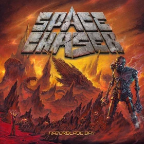 SPACE CHASER · Razorblade Bay | BLACK LP (Thrash Metal Vinyl) · Bild 1
