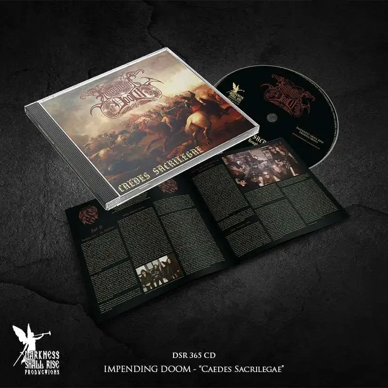 IMPENDING DOOM · Caedes Sacrilegae (The Rough Mixes) | CD (Black Metal/Heavy Metal/Doom Metal CDs) · Bild 2
