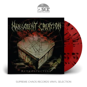 MALEVOLENT CREATION · Retrospective | RED/BLACK SPLATTER 2LP (Death Metal Vinyl)