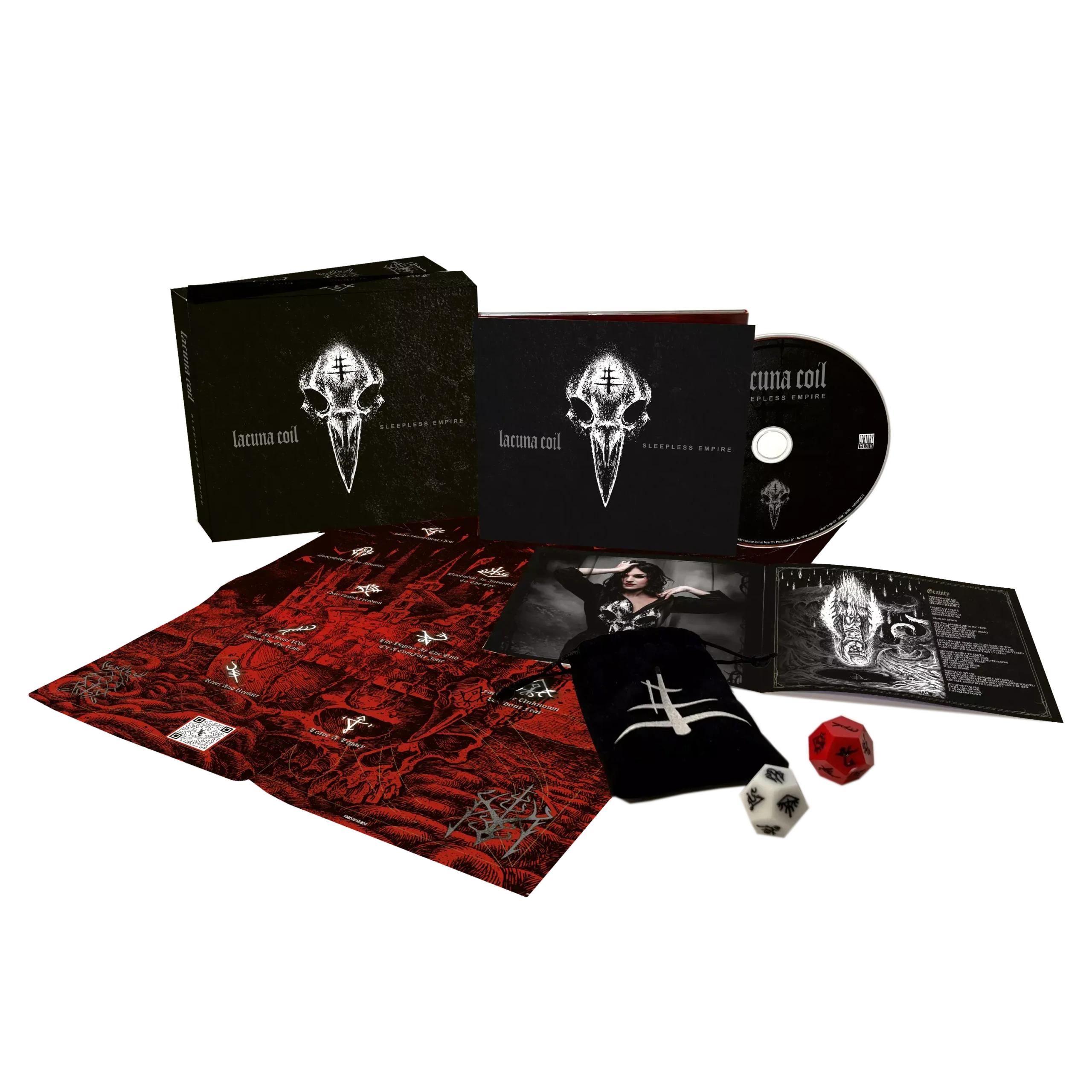 LACUNA COIL - Sleepless Empire · DELUXE CD BOXSET LACUNA COIL - Sleepless Empire · DELUXE CD BOXSET (Gothic Metal CDs)
