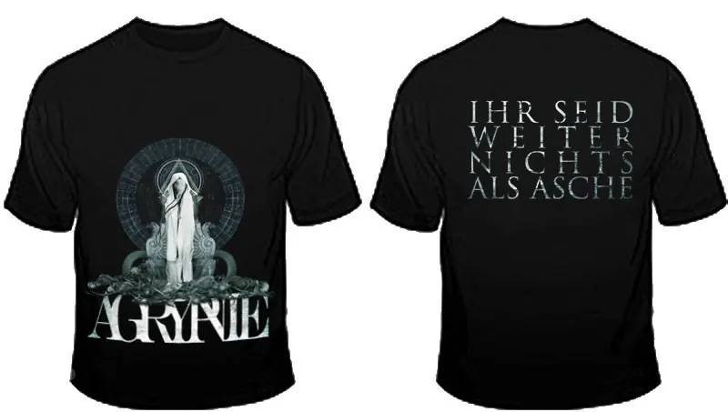 AGRYPNIE · Aetas Cineris | TS-XXL (Black Metal Clothes)