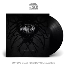 OCTOBER TIDE · The Cancer Pledge | BLACK LP (Death Metal Vinyl)