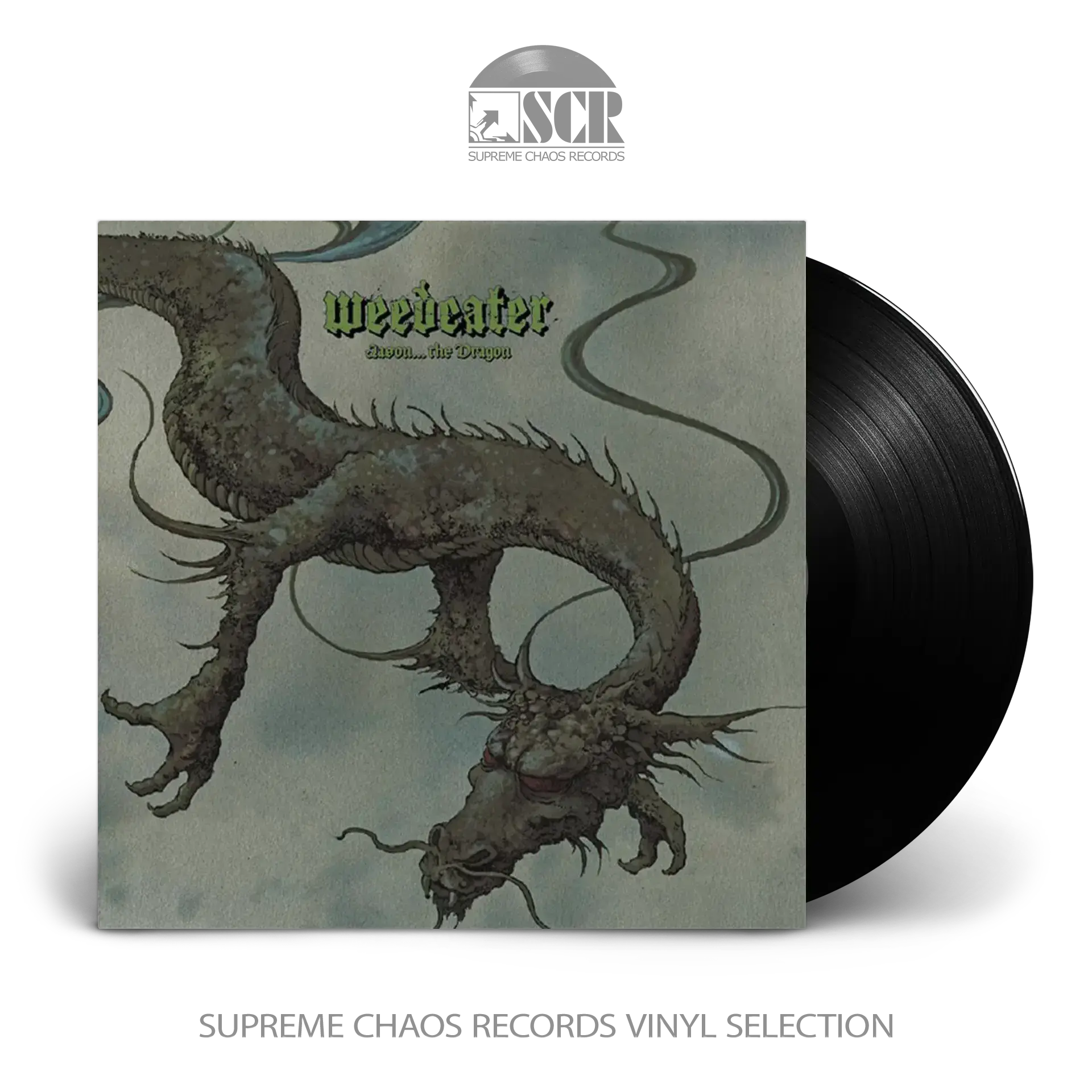 WEEDEATER - Jason... The Dragon · BLACK LP WEEDEATER - Jason... The Dragon · BLACK LP (Stoner Rock Vinyl)
