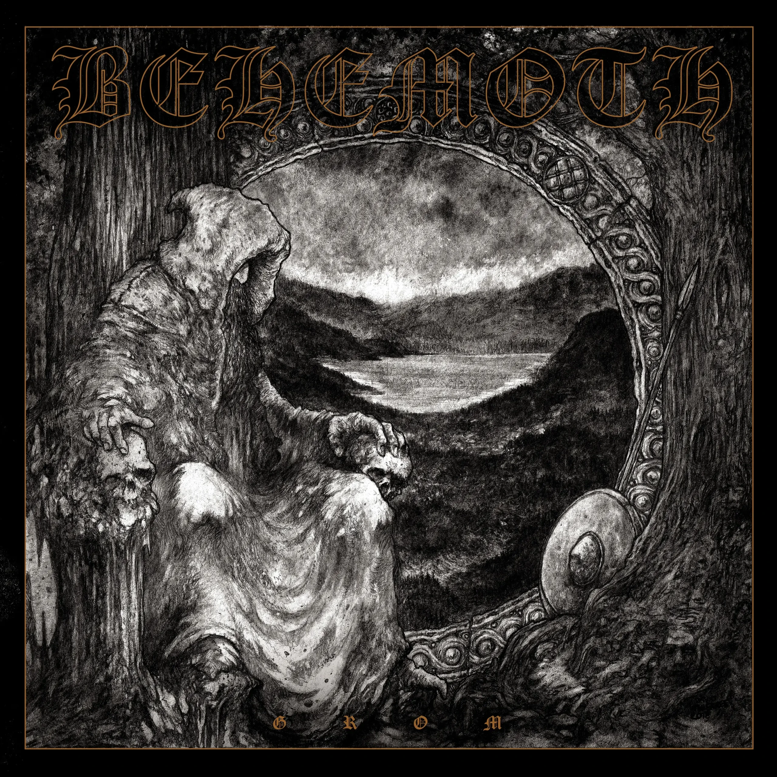 BEHEMOTH - Grom (Metal Blade) · BLACK 2LP (Black Metal Vinyl) · Bild 1
