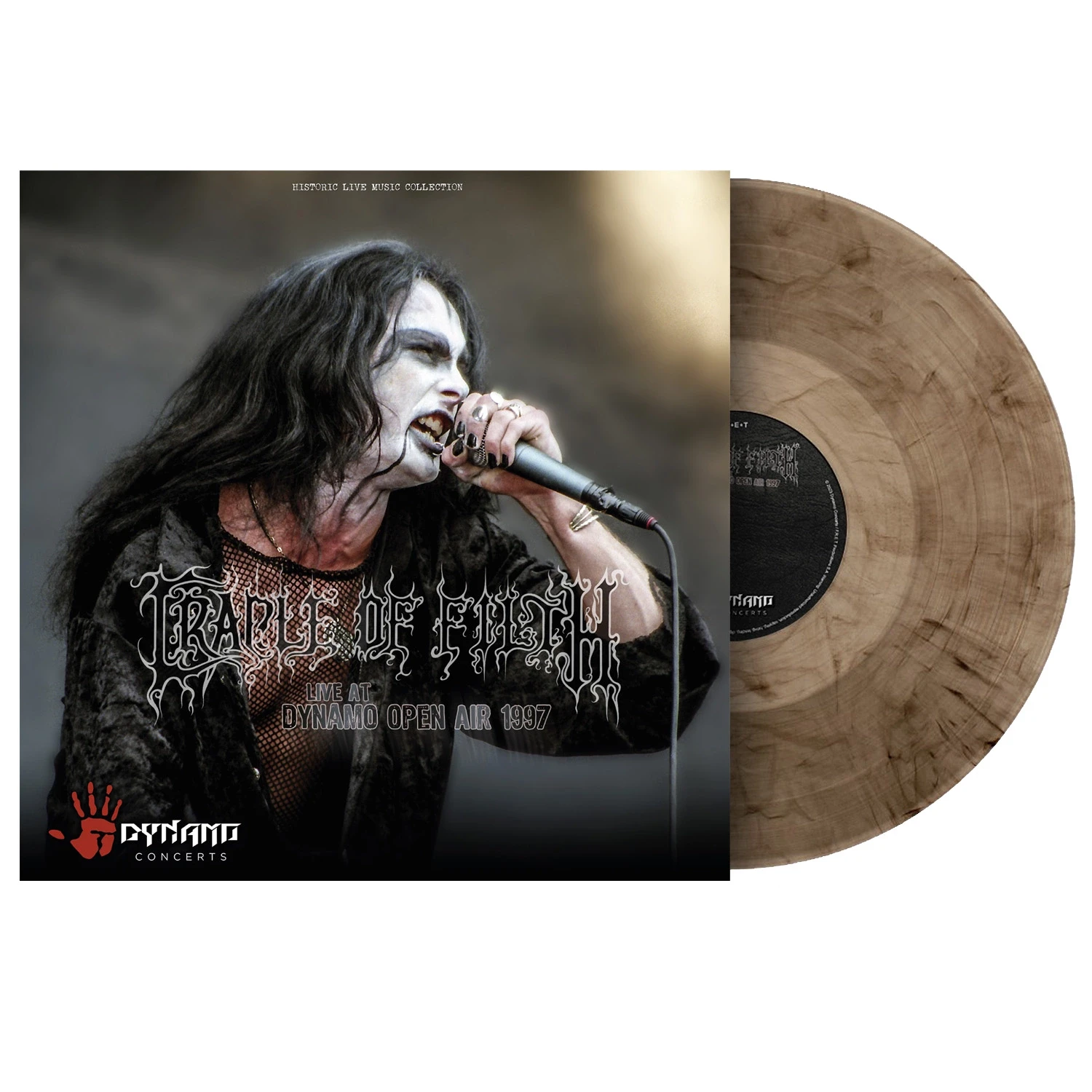 CRADLE OF FILTH · Live At Dynamo Open Air 1997 | SMOKEY GREY LP (Extreme Metal Vinyl)