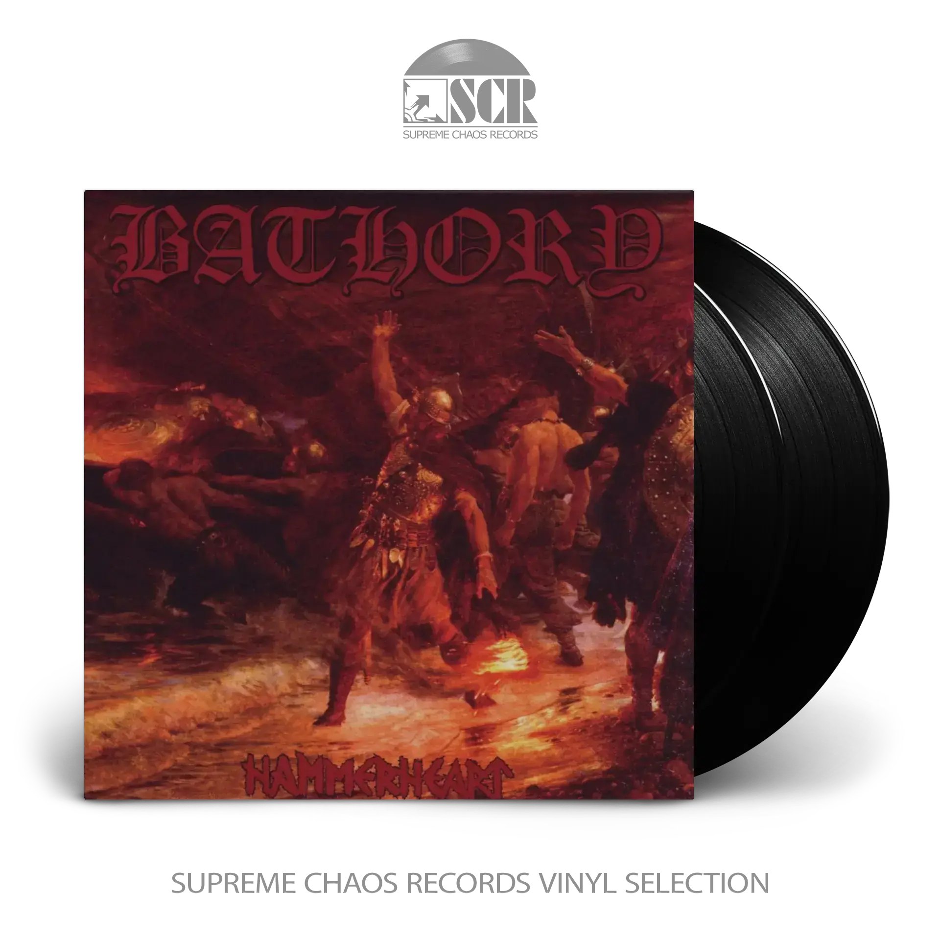 BATHORY · Hammerheart | BLACK 2LP (Black Metal Vinyl)