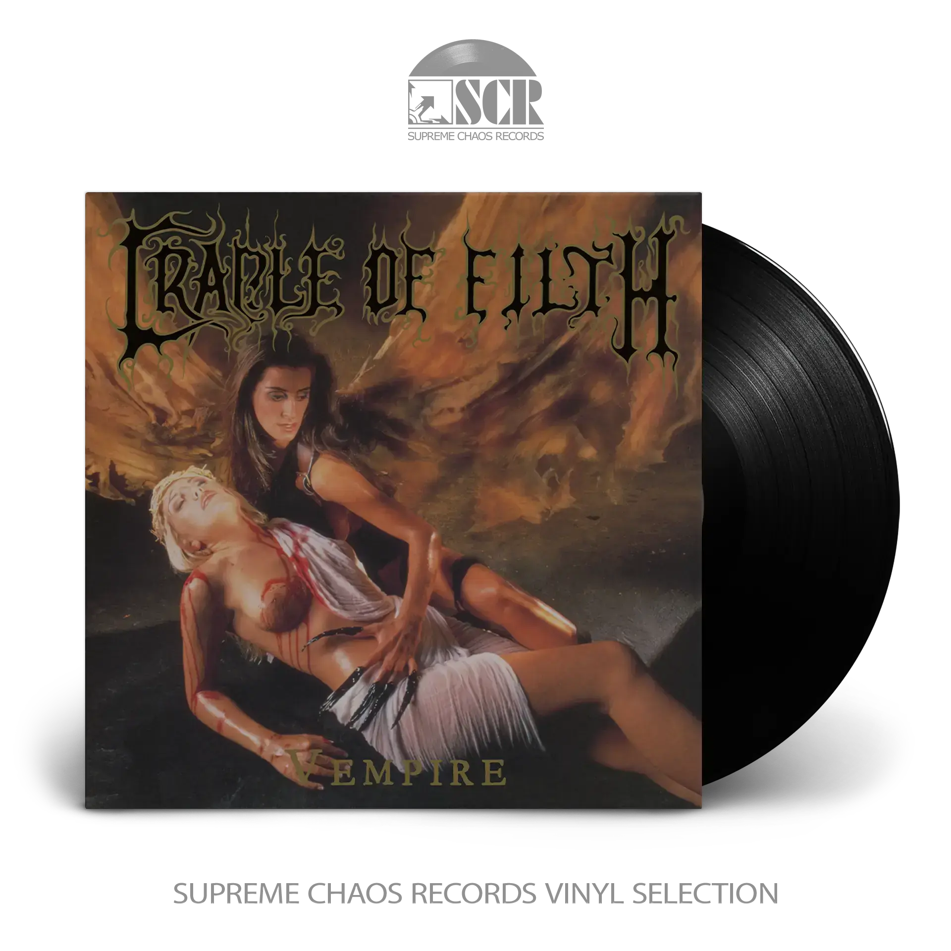 CRADLE OF FILTH - Vempire, Or Dark Faerytales In Phallustein · BLACK LP CRADLE OF FILTH - Vempire, Or Dark Faerytales In Phallustein · BLACK LP (Gothic Metal/Black Metal Vinyl)