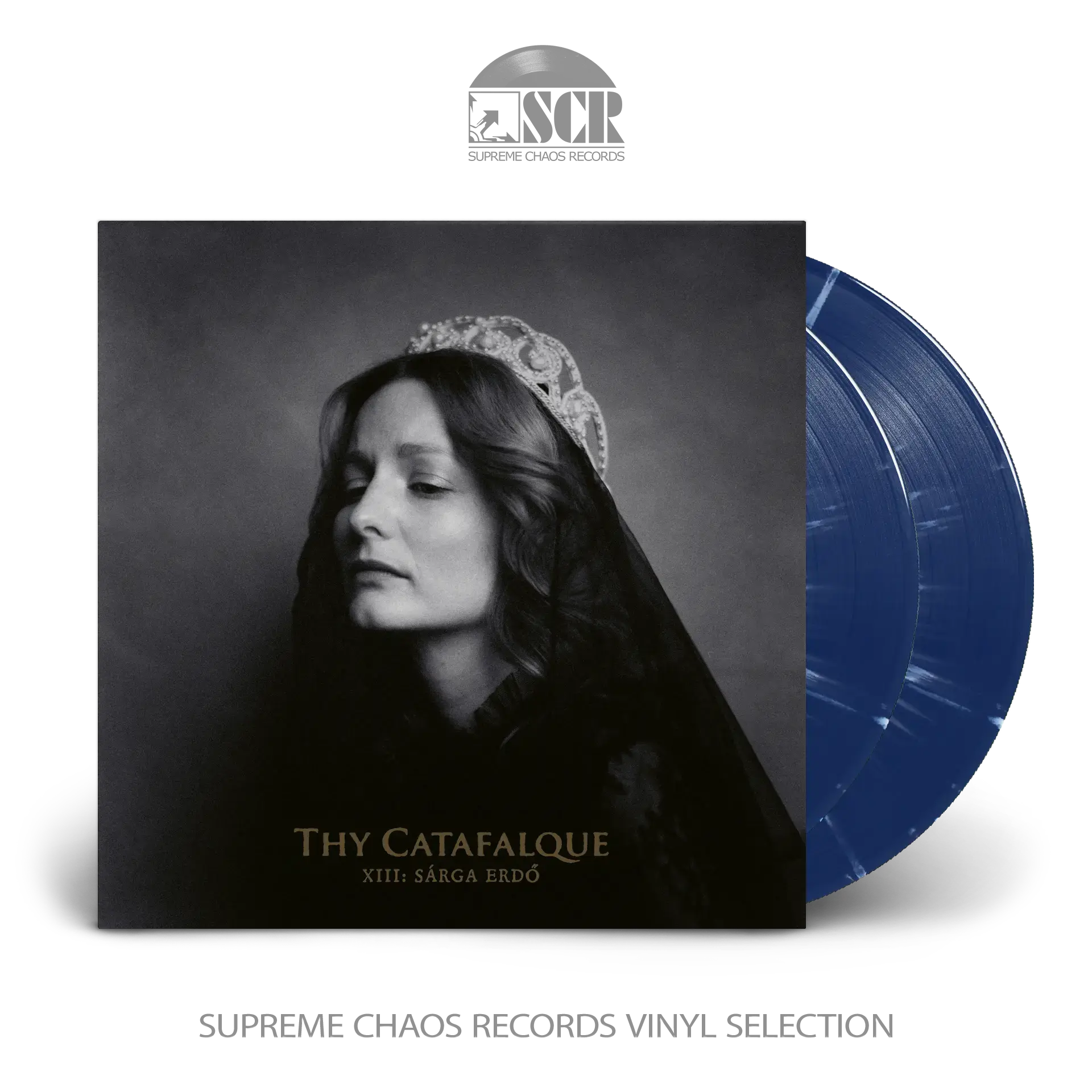 THY CATAFALQUE · XIII: Sárga Erdő | BLUE CLEAR BLACK SPLATTER 2LP (Progressive Metal Vinyl)