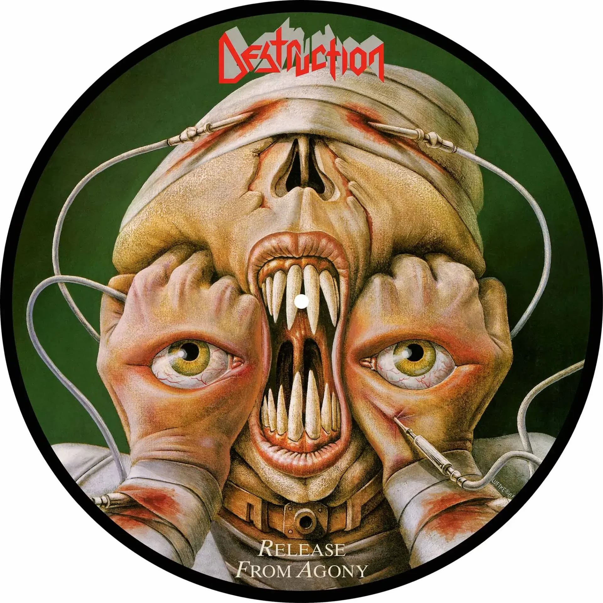DESTRUCTION · Release from Agony | PICTURE LP (Thrash Metal Vinyl)