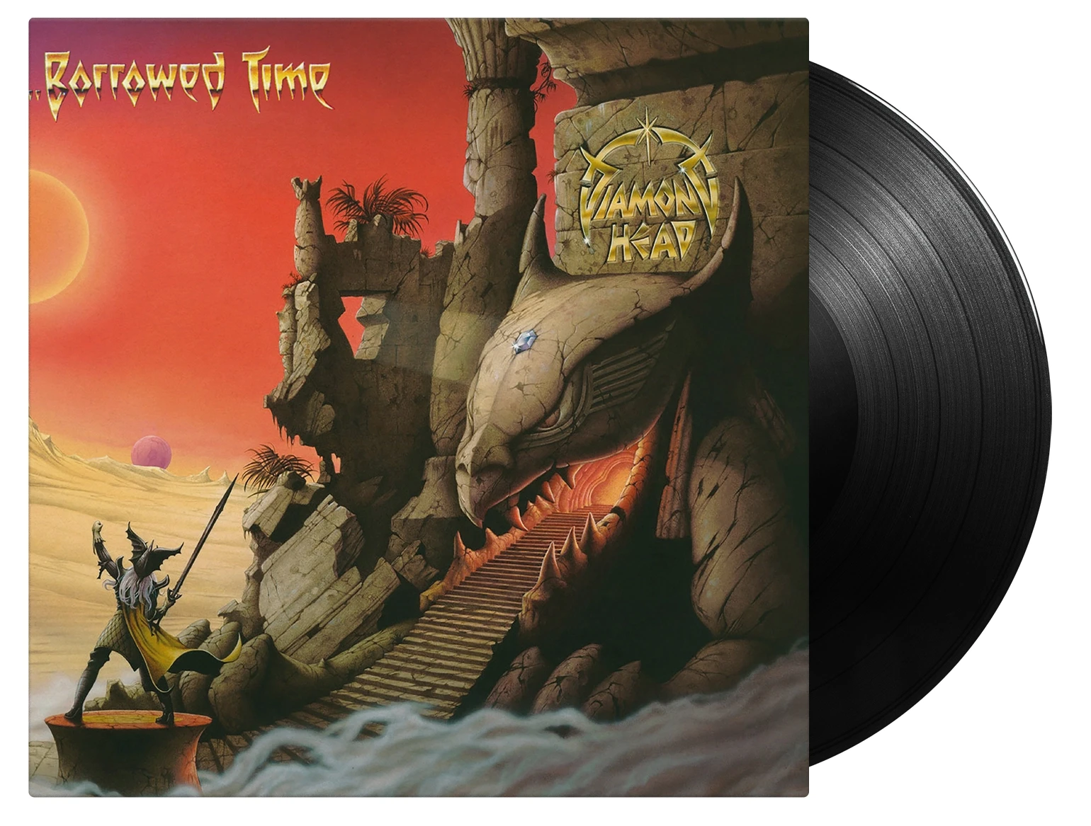 DIAMOND HEAD · Borrowed Time | BLACK LP (Heavy Metal Vinyl)