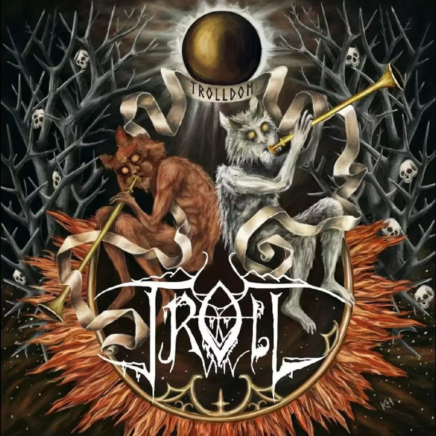 TROLL · Trolldom | BLACK LP (Black Metal Vinyl) · Bild 1