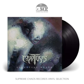 CRYPTOSIS · Celestial Death | BLACK LP (Death Metal Vinyl)
