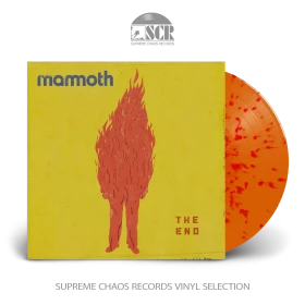 MAMMOTH · The End (Specialist Version) | ORANGE/RED SPLATTER LP (Hardrock Vinyl)