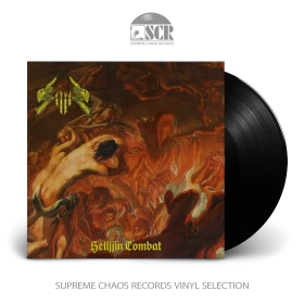 SIJJIN · Helljjin Combat | BLACK LP (Death Metal/Black Metal/Thrash Metal Vinyl)