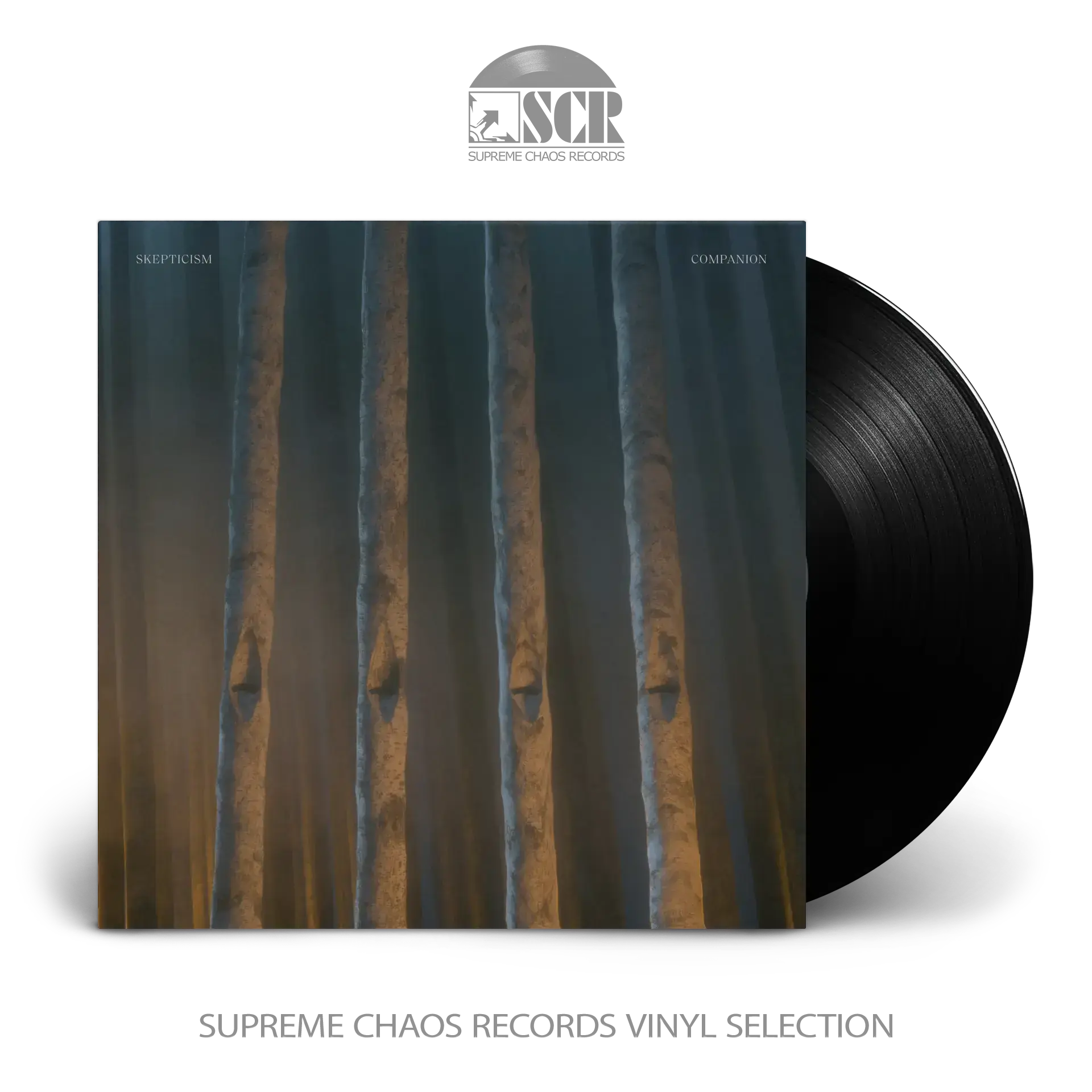 SKEPTICISM · Companion | BLACK LP (Doom Metal Vinyl)