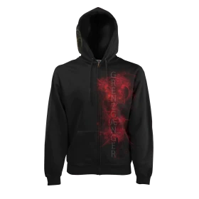 AGRYPNIE · Motiv: Grenzgaenger-Album | ZIPPER (Black Metal Clothes)