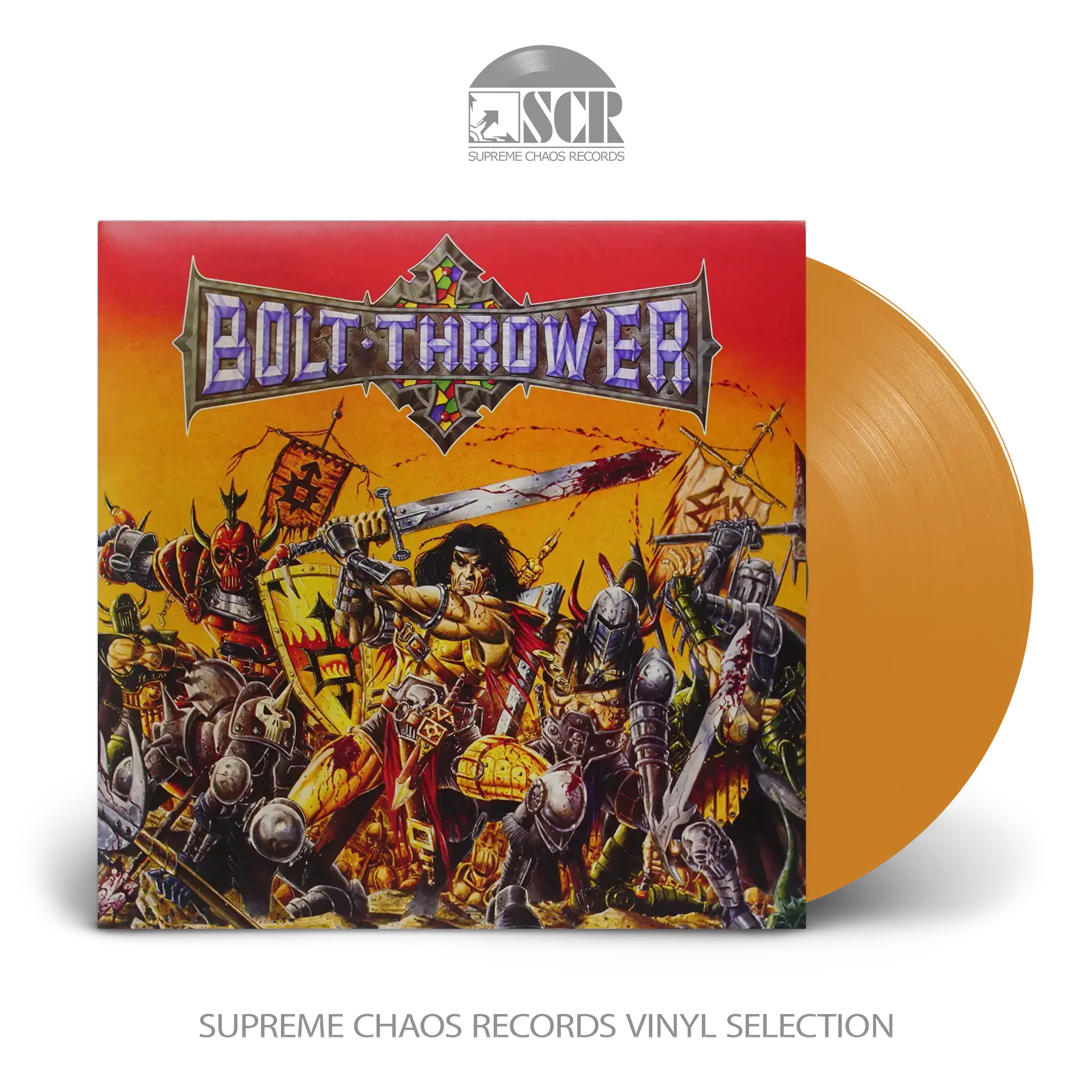 BOLT THROWER - War Master · ORANGE LP (Death Metal Vinyl)