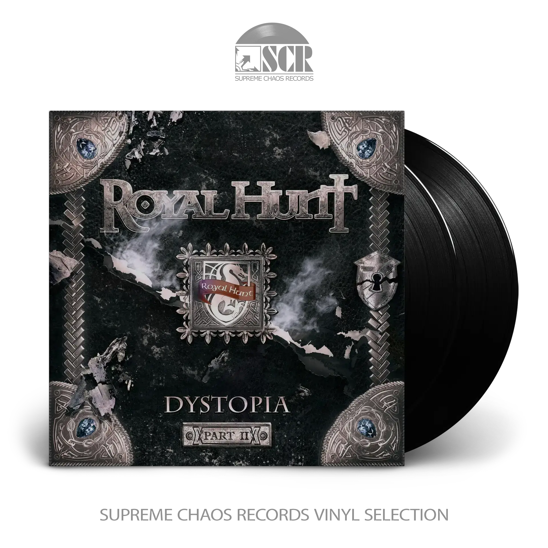 ROYAL HUNT · Dystopia - Part II | BLACK 2LP (Progressive Metal/Heavy Metal Vinyl)
