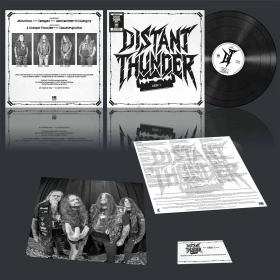 DISTANT THUNDER · Demo I | BLACK LP (Thrash Metal Vinyl) · Bild 2