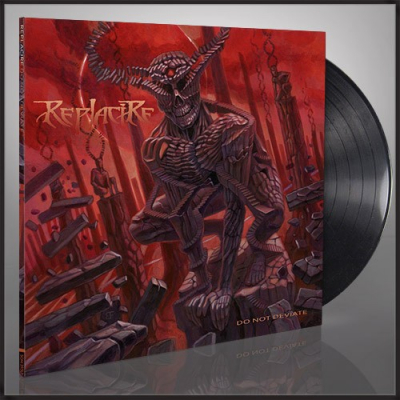 REPLACIRE · Do Not Deviate | BLACK LP (Death Metal Vinyl)