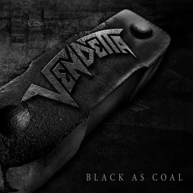 VENDETTA · Black As Coal | BLACK LP (Thrash Metal Vinyl) · Bild 1
