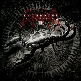 ENTHRONED · Tetra Karcist | RED LP (Black Metal Vinyl) · Bild 1