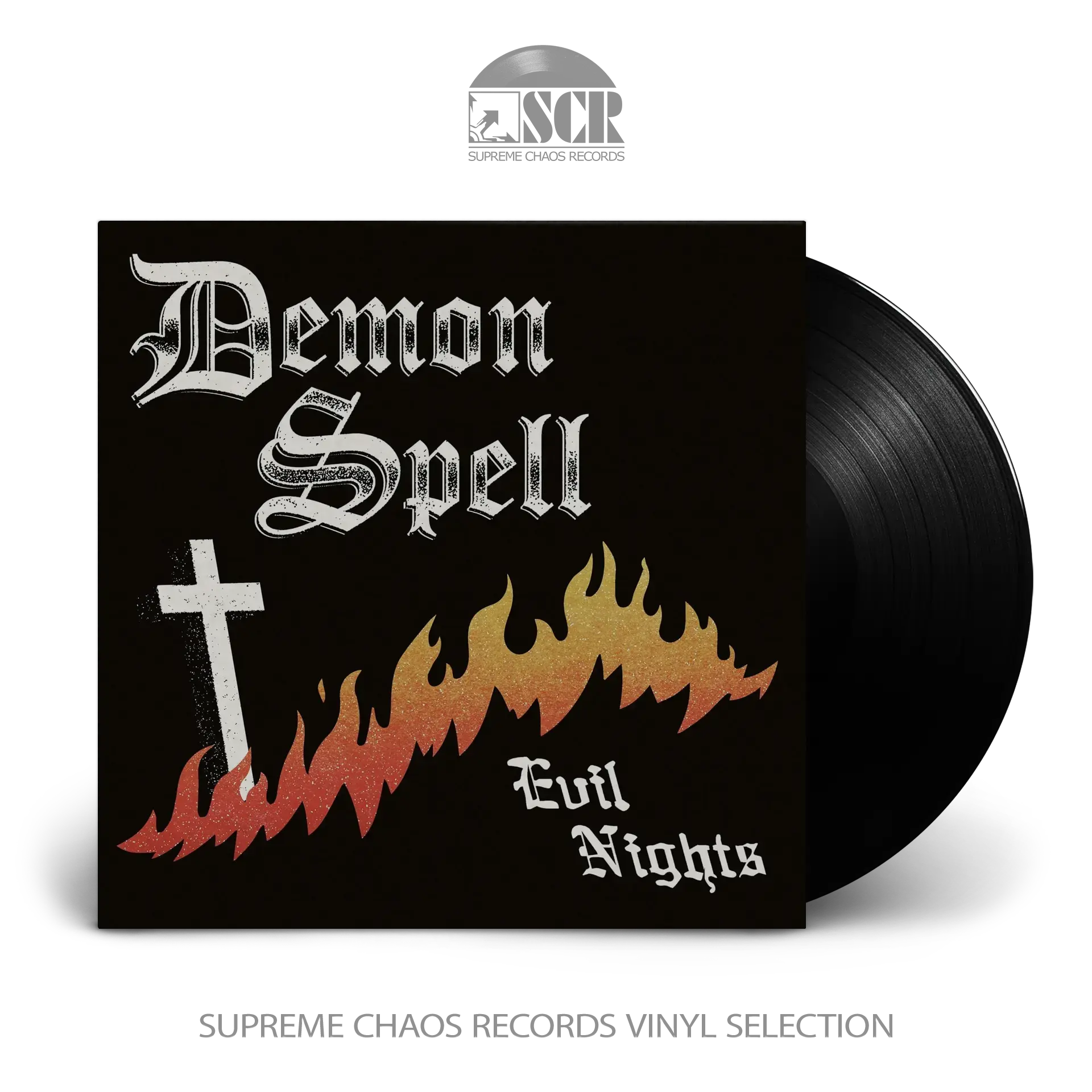 DEMON SPELL · Evil Nights | BLACK LP (Heavy Metal Vinyl)