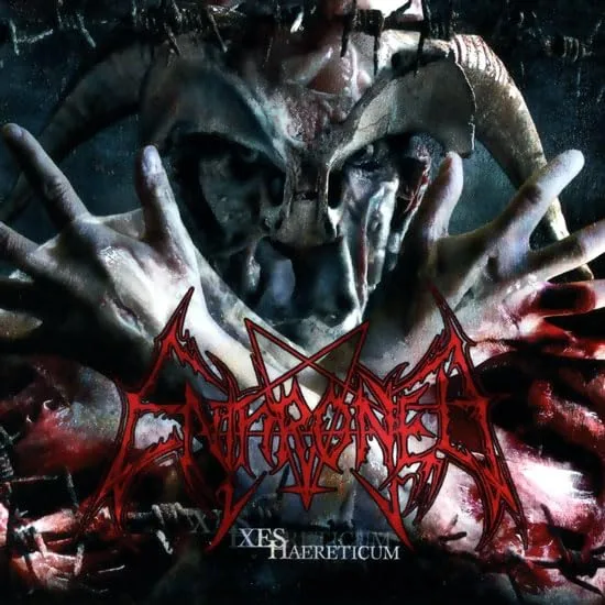 ENTHRONED · XES Haereticum | WHITE LP (Black Metal Vinyl) · Bild 1