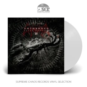 ENTHRONED · Tetra Karcist | WHITE LP (Black Metal Vinyl)