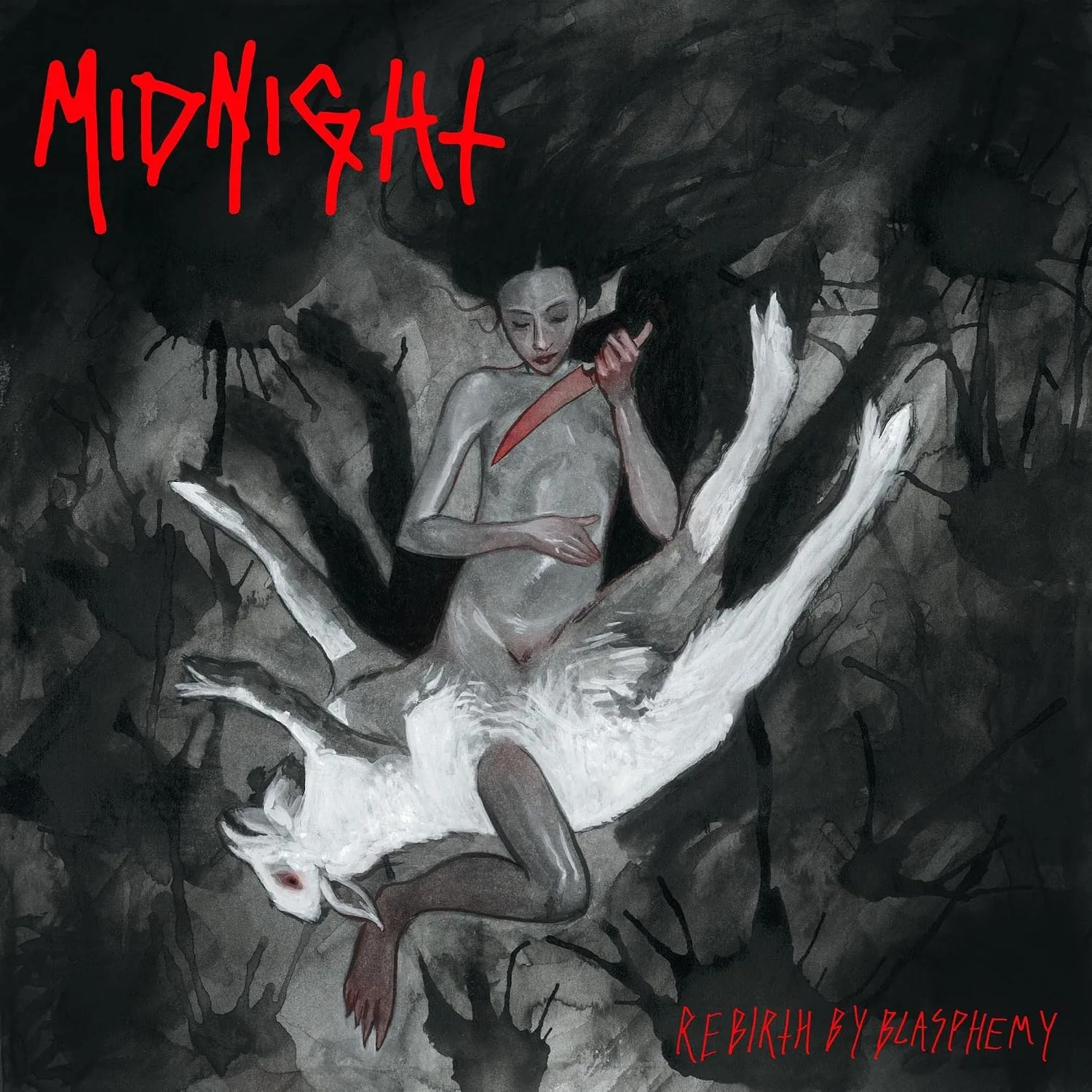 MIDNIGHT · Rebirth by Blasphemy | PICTURE DISC LP (Black Metal Vinyl) · Bild 2