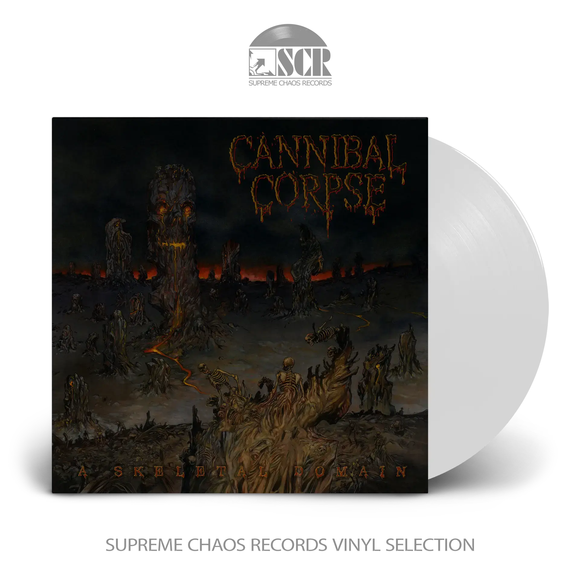 CANNIBAL CORPSE · A Skeletal Domain | WHITE LP (Death Metal Vinyl)