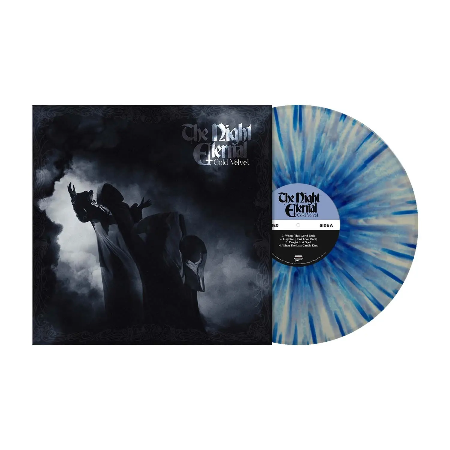 THE NIGHT ETERNAL · Cold Velvet | GREY/BLUE SPLATTER LP (Heavy Metal Vinyl) · Bild 2