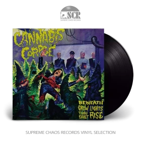 CANNABIS CORPSE · Beneath Grow Lights Thou Shalt Rise | BLACK LP (Death Metal Vinyl)