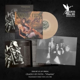 CRADLE OF FILTH · Vempire, Or Dark Faerytales In Phallustein | TRANSPARENT WHEAT LP (Gothic Metal/Black Metal Vinyl) · Bild 3