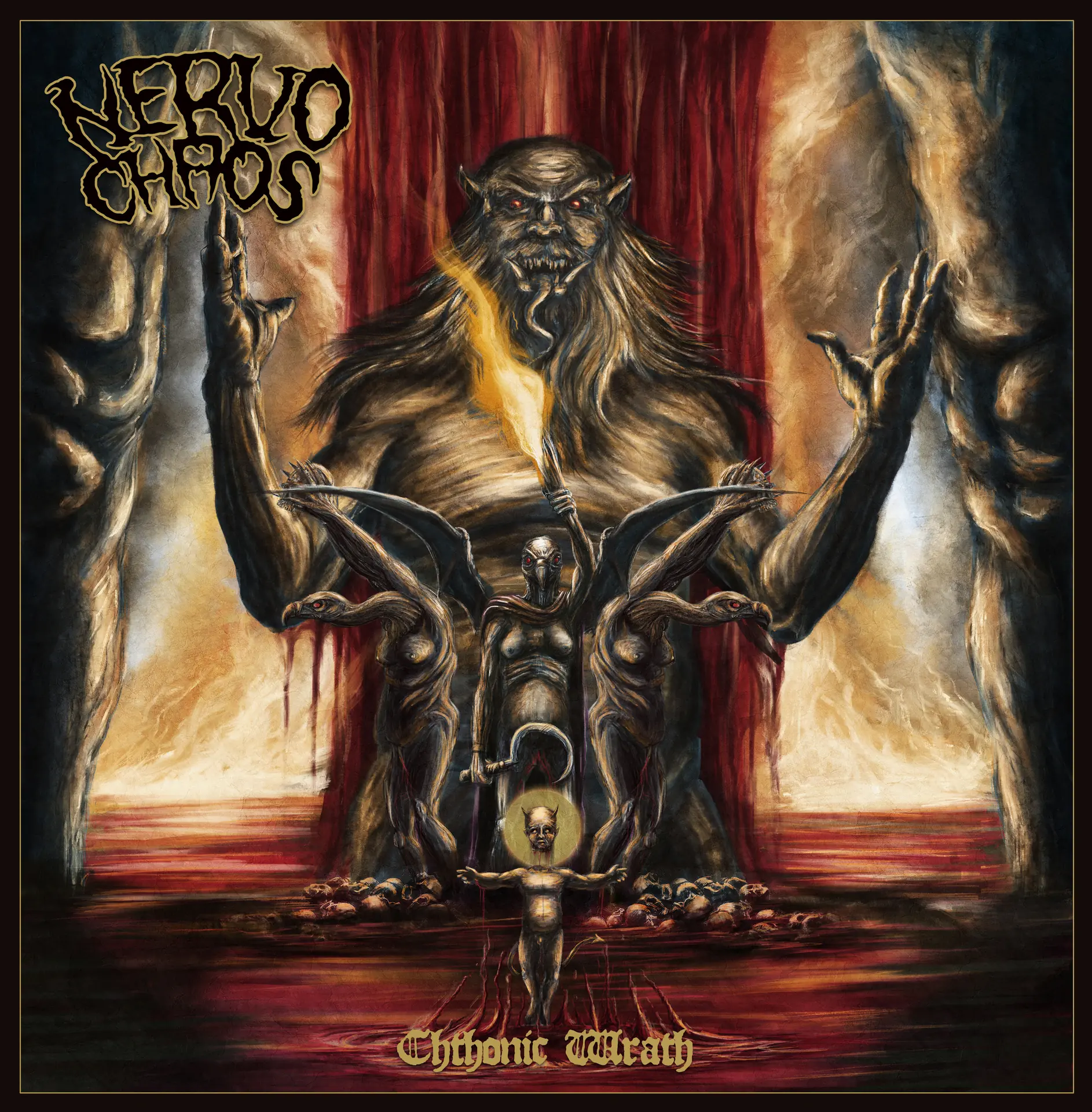 NERVOCHAOS - Chthonic Wrath
(CD)