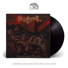 HELLBRINGER · Awakened From The Abyss | BLACK LP (Thrash Metal Vinyl)