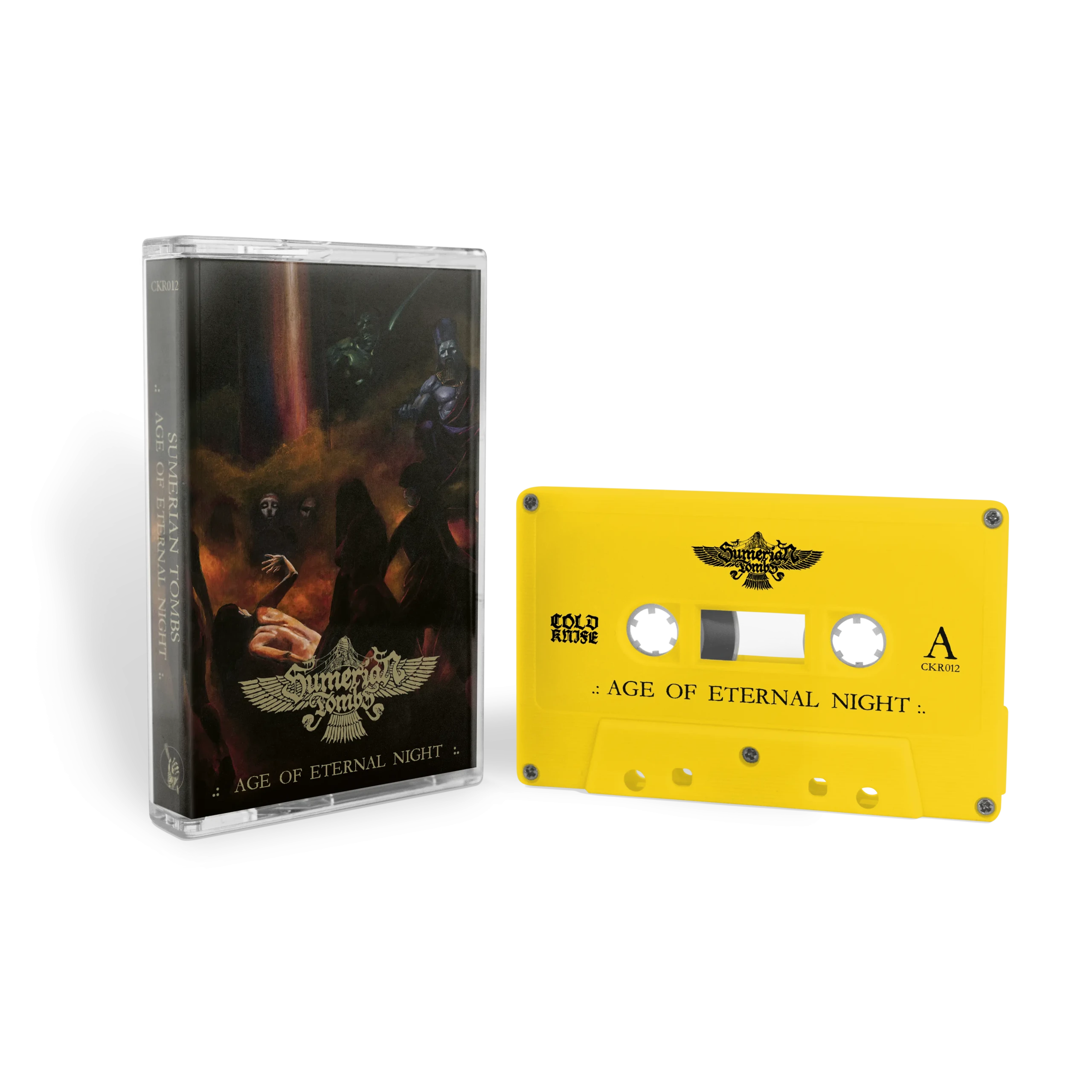 SUMERIAN TOMBS - Age of Eternal Night · YELLOW TAPE (Black Metal/Death Metal Tapes)