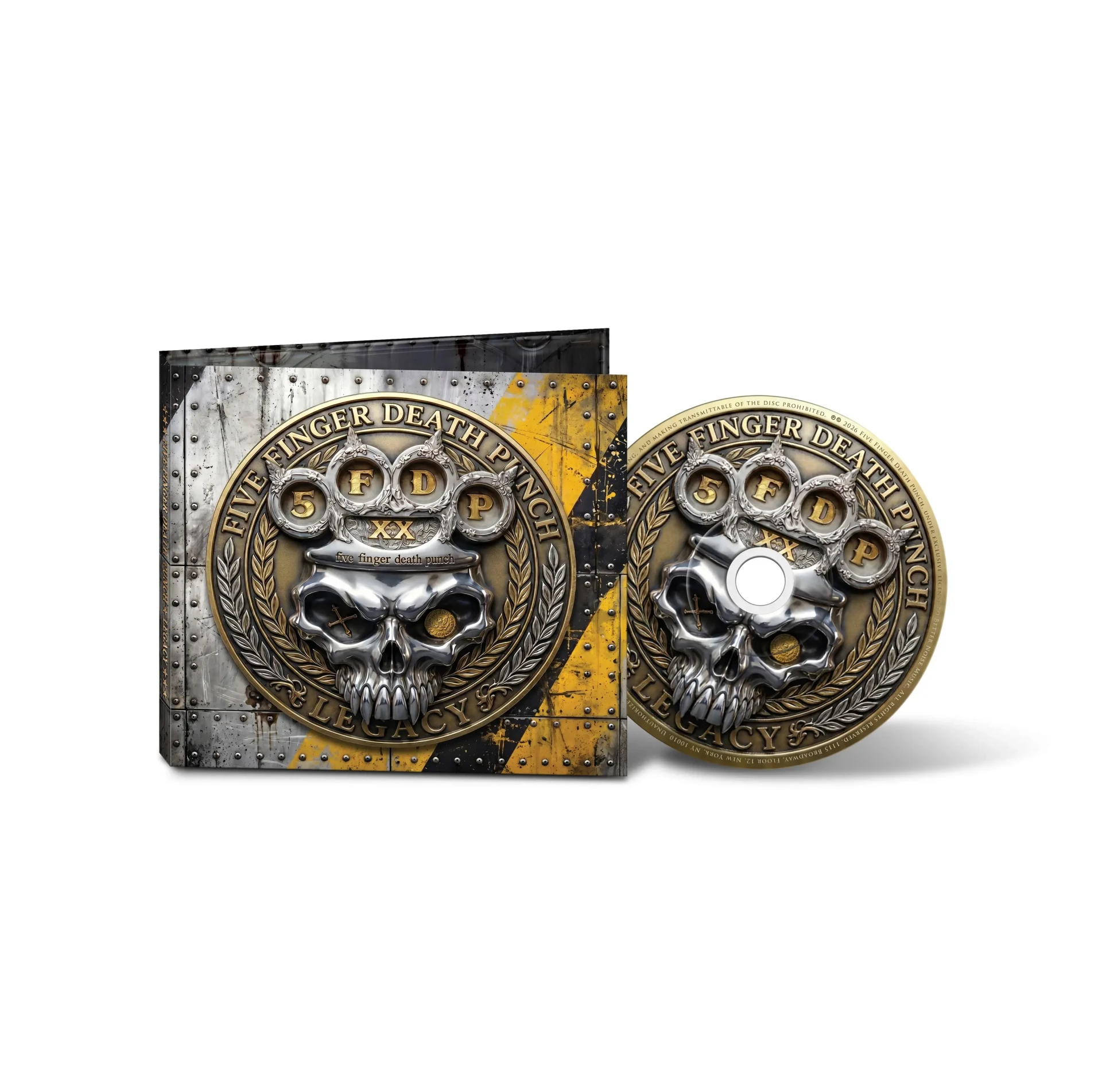 FIVE FINGER DEATH PUNCH · Legacy | DIGIPAK CD (Heavy Metal CDs) · Bild 2