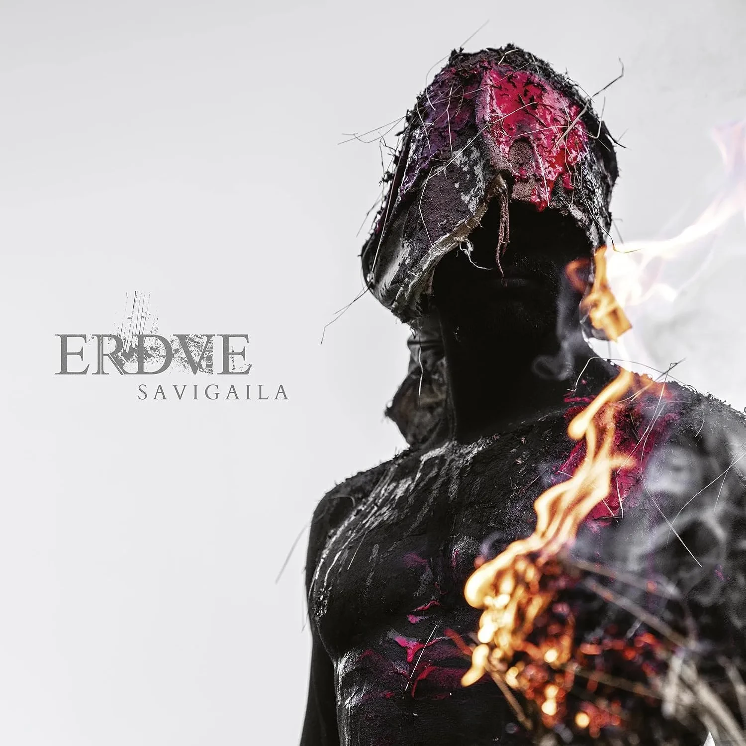 ERDVE · Savigaila | CLEAR/BLACK LP (Progressive Metal/Sludge Vinyl) · Bild 1