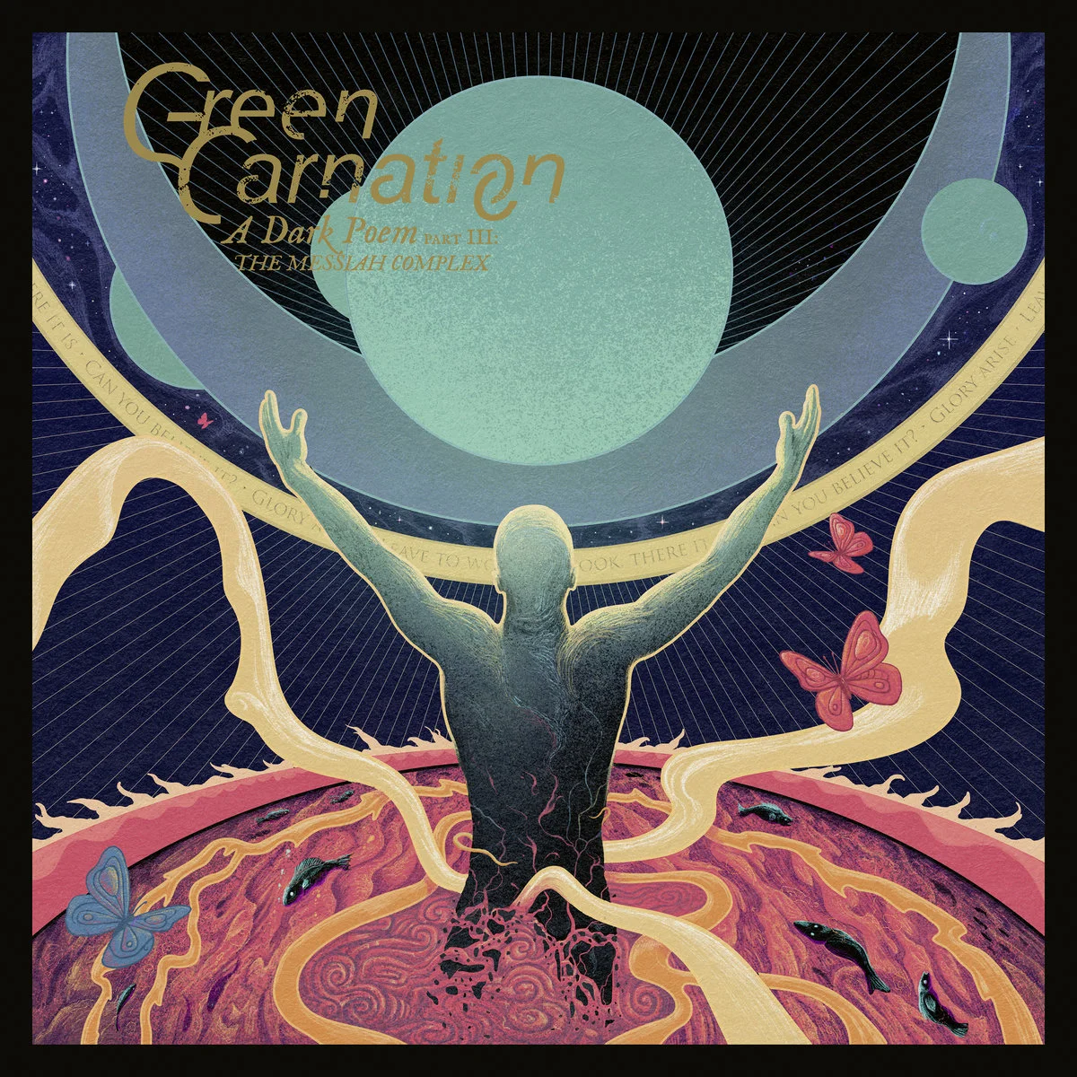 GREEN CARNATION · A Dark Poem, Part III: The Messiah Complex | BLACK LP (Progressive Metal/Progressive Rock Vinyl) · Bild 1
