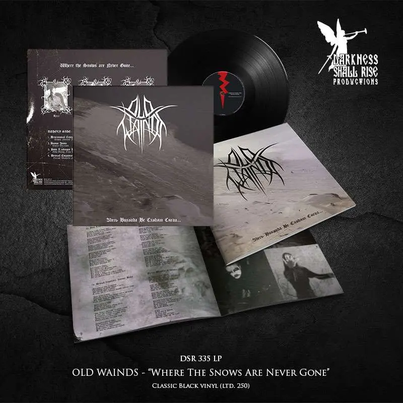 OLD WAINDS · Where the Snows are Never Gone... | BLACK LP (Black Metal Vinyl) · Bild 3