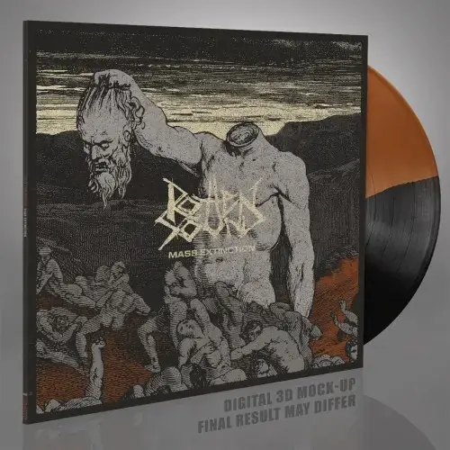 ROTTEN SOUND · Mass Extinction | COPPER/BLACK LP (Grindcore/Death Metal Vinyl)
