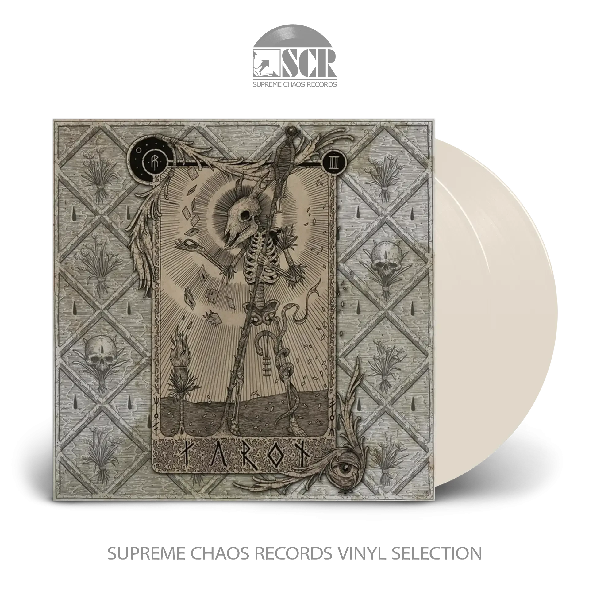 AETHER REALM · Tarot | CREAMY WHITE 2LP (Melodic Death Metal Vinyl)